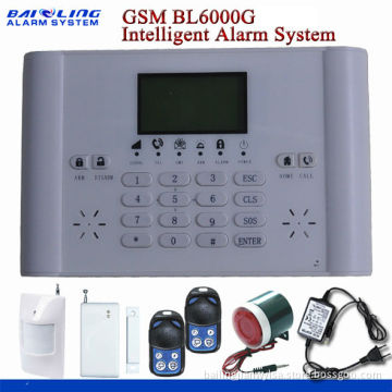 GSM SMS Home Alarm System-Bl6000, 99 Wireless Zones Alarm System